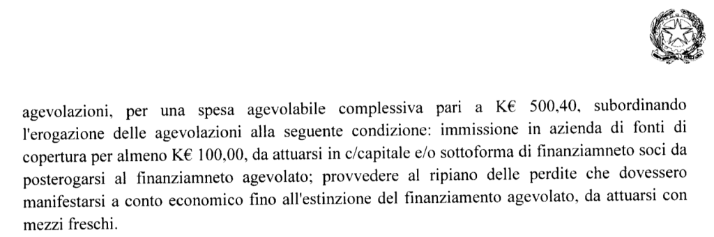 riammissione